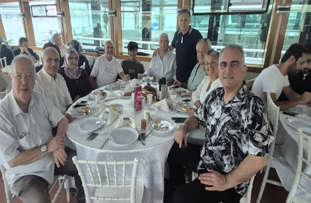 Basın Bayramını  Boğaz’da kahvaltı ile kutladılar…